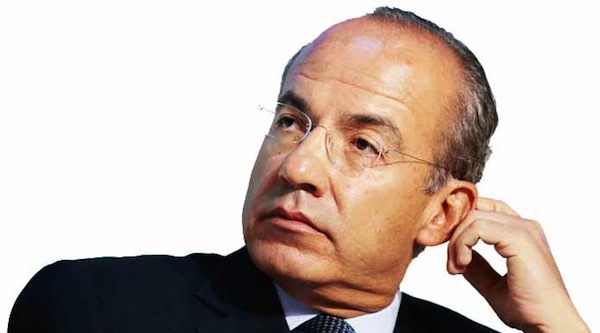 ¿Quién castiga a Felipe Calderón por las corruptelas que cometió como presidente de México?.