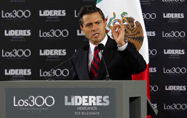 Enrique Peña Nieto, un presidente sin credibilidad.