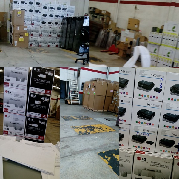 Miles de aparatos electrodomésticos están almacenados en bodegas de la Secretaría de Salud.