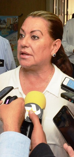 Juana Leticia Herrera Ale, alcaldesa de Gómez Palacio. Muy alta la cuota de poder para un cacicazgo priísta que ya va en plena decadencia.
